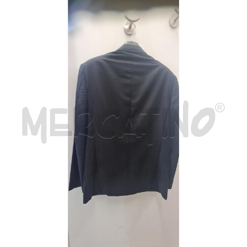 GIACCA UOMO VALENTINO NERA QUADRETTATA  | Mercatino dell'Usato Perugia 5