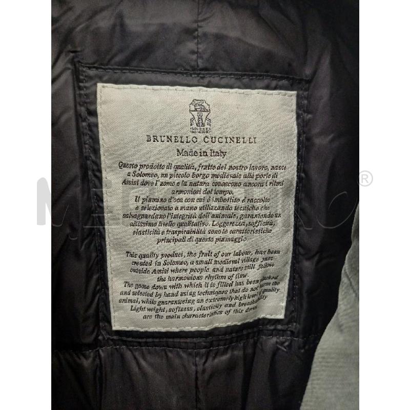 GIACCONE CUCINELLI GRIGIO CON MONILI | Mercatino dell'Usato Perugia 2