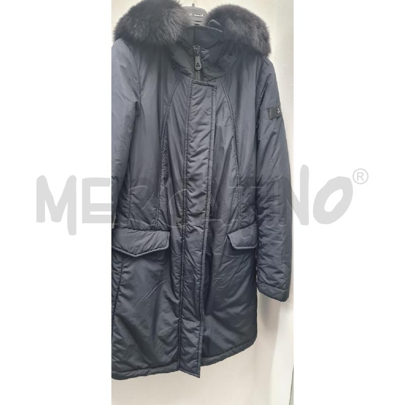 GIACCONE DONNA PEUTEREY NERO CON CAPPUCCIO | Mercatino dell'Usato Perugia 1