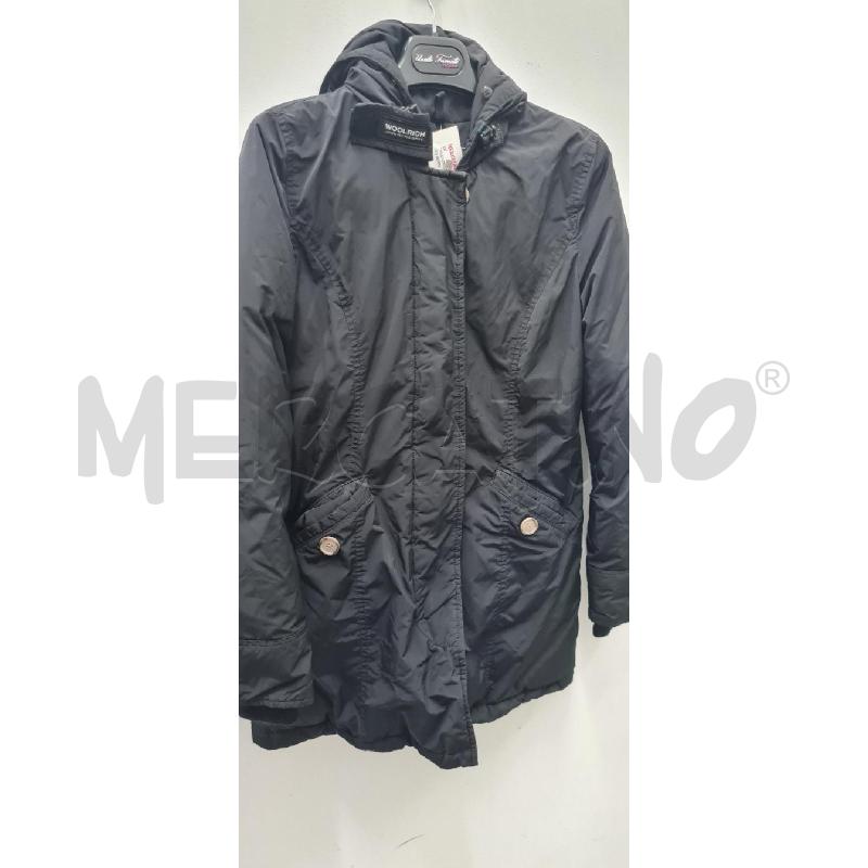 GIACCONE DONNA WOOLRICH NERO | Mercatino dell'Usato Perugia 1