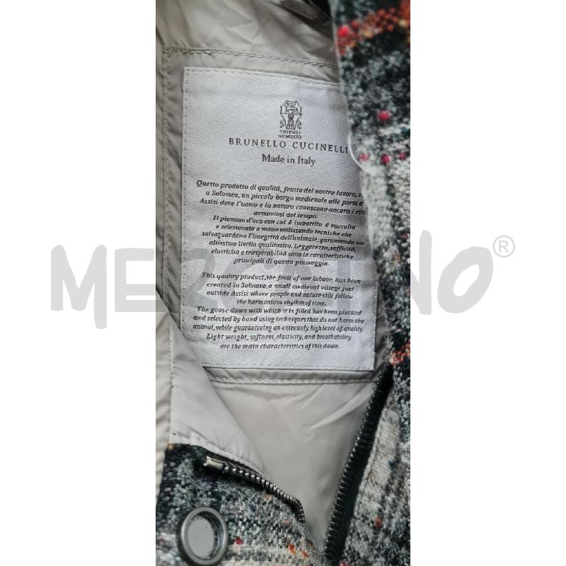 GILET BRUNELLO CUCINELLI QUADRI BEIGE 100%COTONE | Mercatino dell'Usato Perugia 2