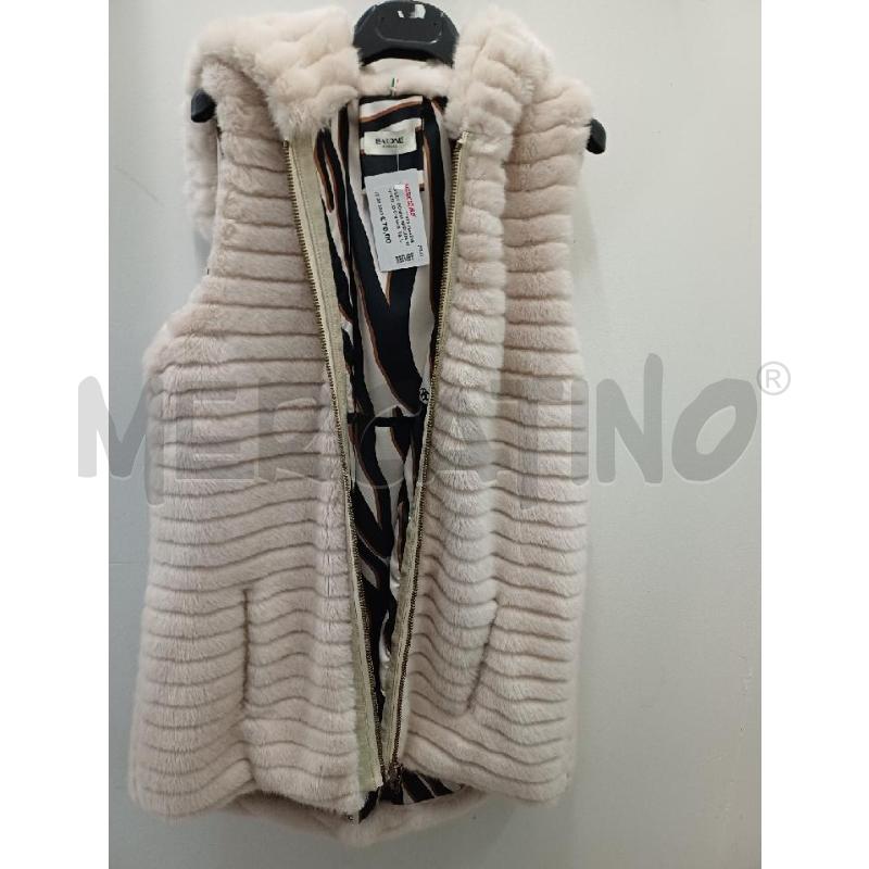 GILET DONNA BARONE SINTETICO CHIARO | Mercatino dell'Usato Perugia 1