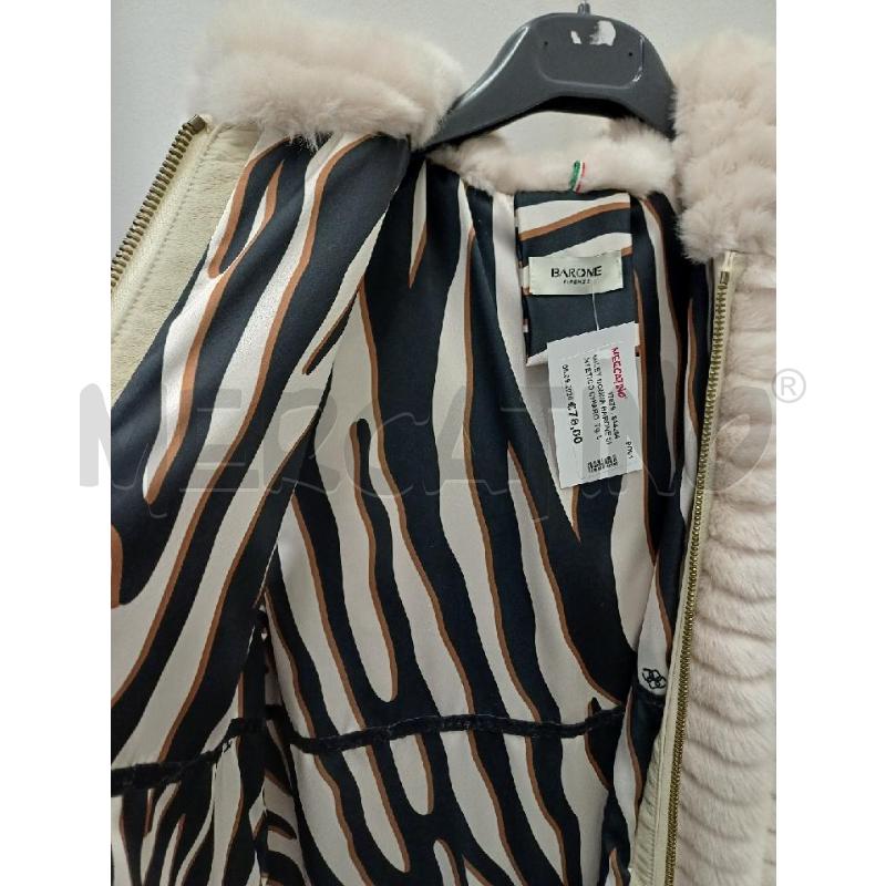 GILET DONNA BARONE SINTETICO CHIARO | Mercatino dell'Usato Perugia 2