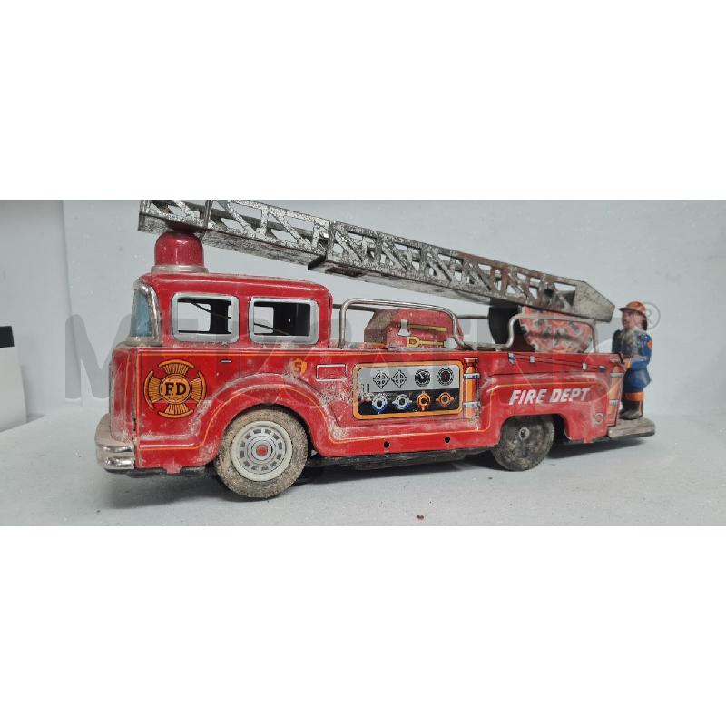 GIOCO DI LATTA CAMION POMPIERI ROVINATO | Mercatino dell'Usato Perugia 1