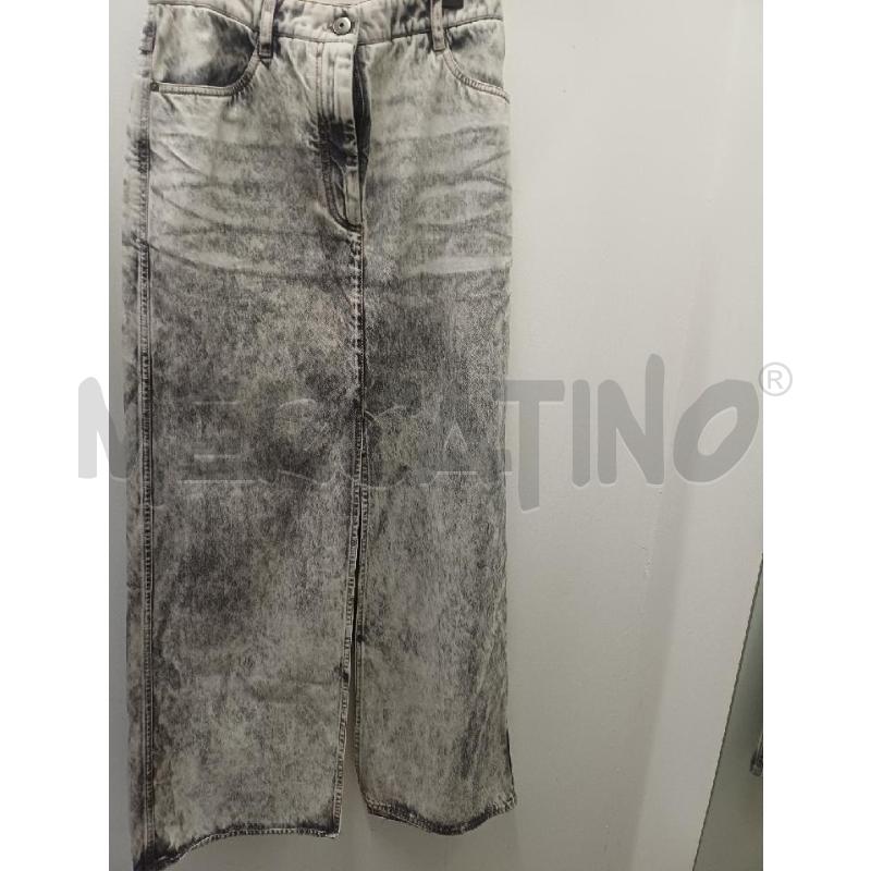 GONNA BRUNELLO CUCINELLI DENIM GRIGIO  | Mercatino dell'Usato Perugia 1