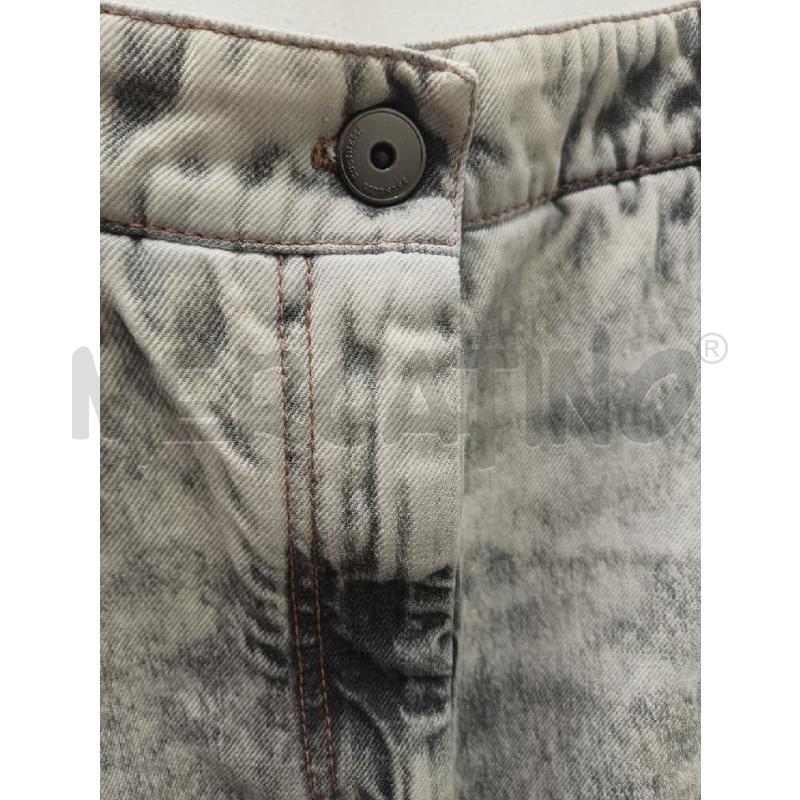 GONNA BRUNELLO CUCINELLI DENIM GRIGIO  | Mercatino dell'Usato Perugia 5