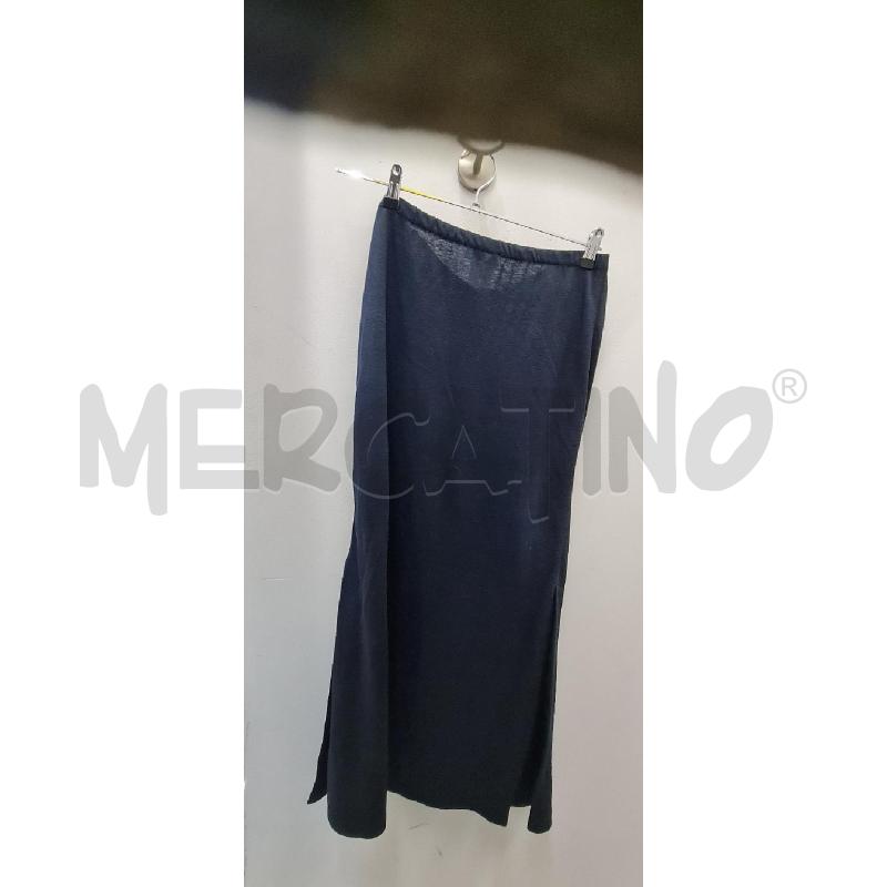 GONNA TRICOT BLU | Mercatino dell'Usato Perugia 4