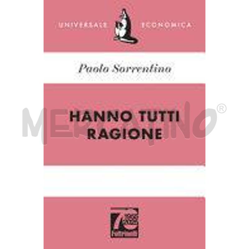HANNO TUTTI RAGIONE. EDIZ. 70° ANNIVERSARIO | Mercatino dell'Usato Perugia 1
