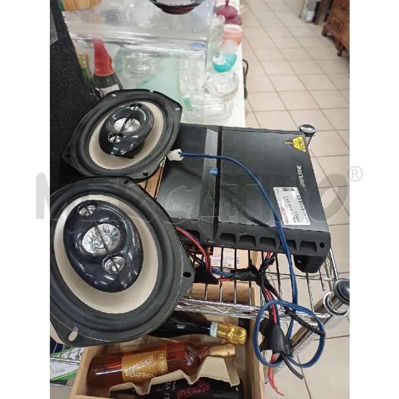 IMPIANTO AUDIO PER  AUTO PZ. 5  | Mercatino dell'Usato Perugia 2