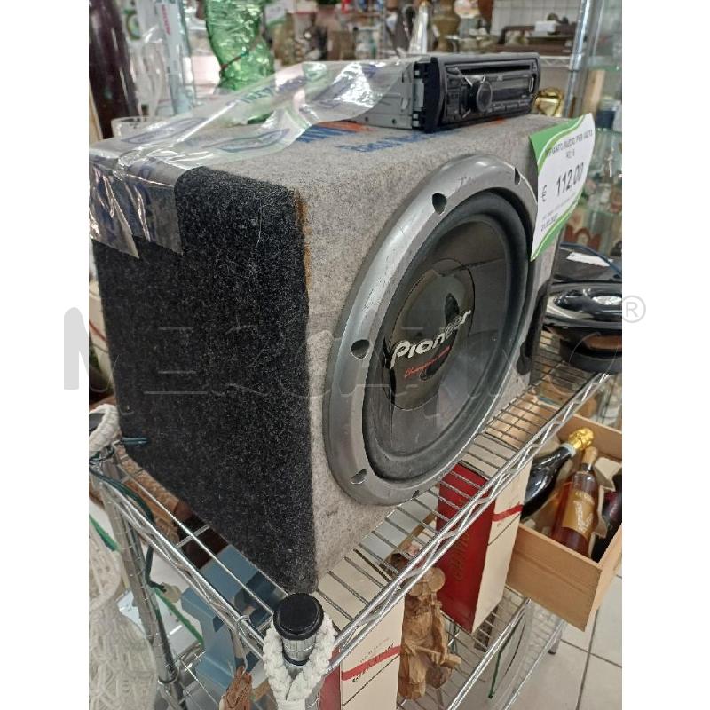 IMPIANTO AUDIO PER  AUTO PZ. 5  | Mercatino dell'Usato Perugia 4
