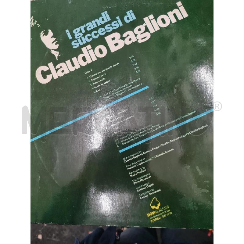 I GRANDI SUCESSI DI CLAUDIO BAGLIONI | Mercatino dell'Usato Perugia 2
