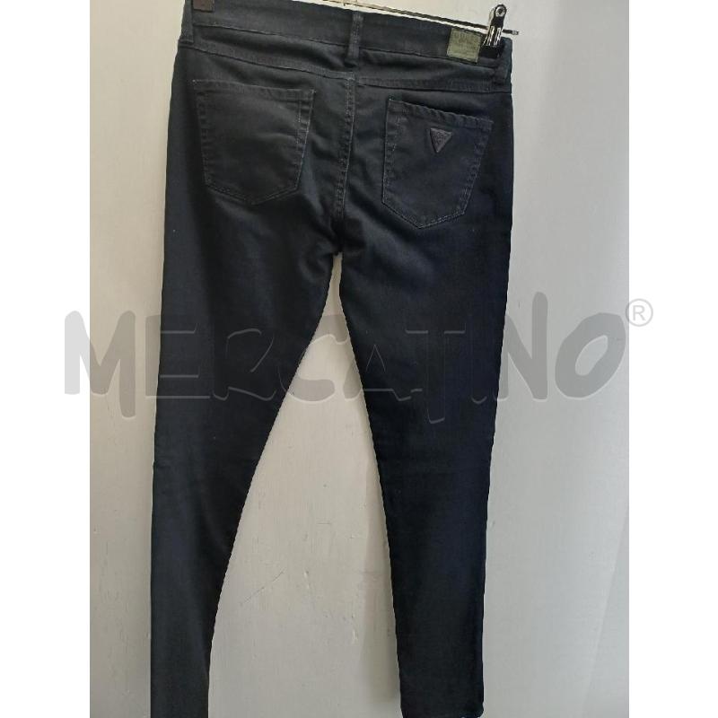 JEANS DONNA GUESS NERO SKINNY | Mercatino dell'Usato Perugia 3