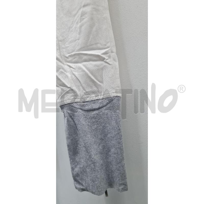 JEANS DONNA GUNEX BIANCHI FASCIA GRIGIA | Mercatino dell'Usato Perugia 2