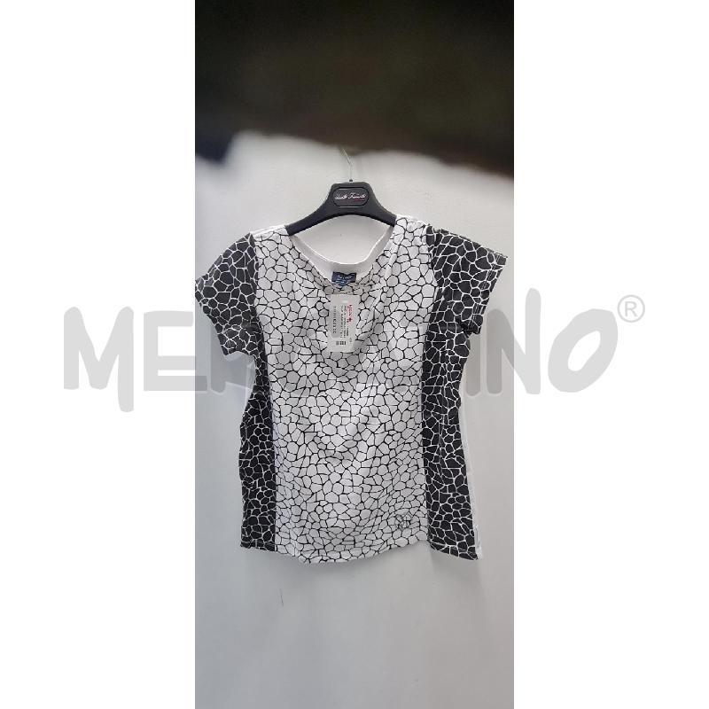 MAGLIA DONNA ARMANI JEANS BIANCHI NERI | Mercatino dell'Usato Perugia 1