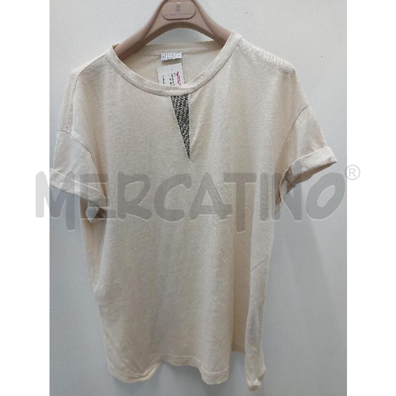 MAGLIA DONNA CUCINELLI LINO BEIGE | Mercatino dell'Usato Perugia 1