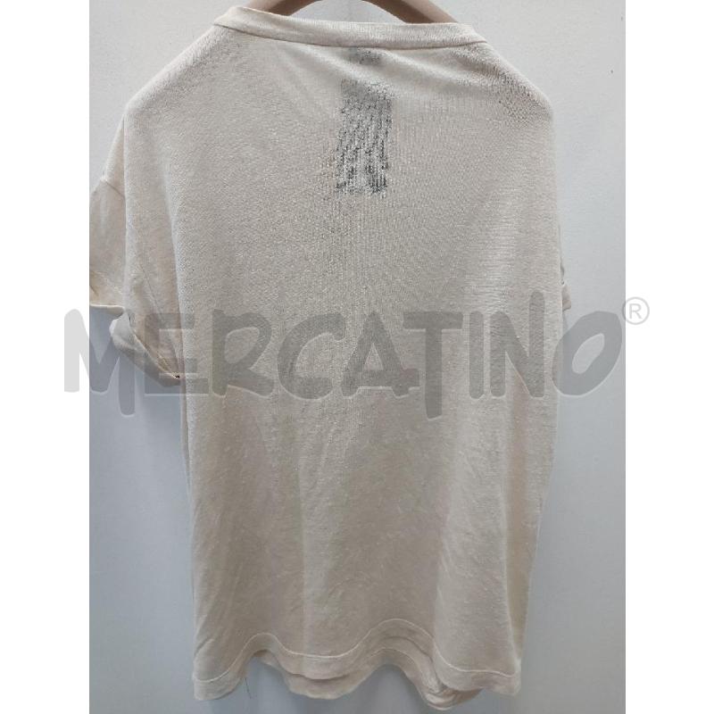 MAGLIA DONNA CUCINELLI LINO BEIGE | Mercatino dell'Usato Perugia 3