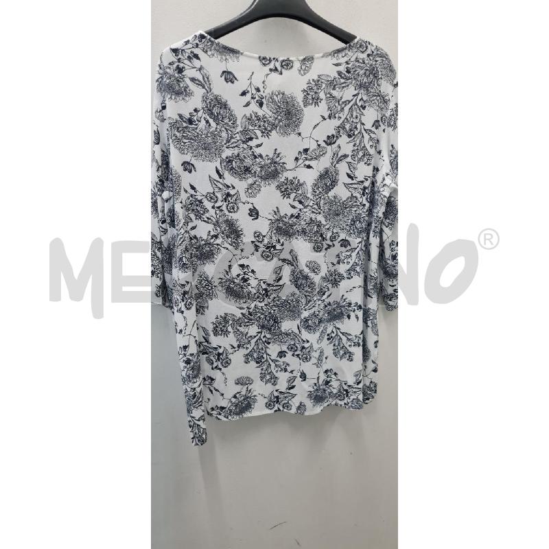 MAGLIA DONNA EMME MARELLA BIANCA BLU | Mercatino dell'Usato Perugia 2