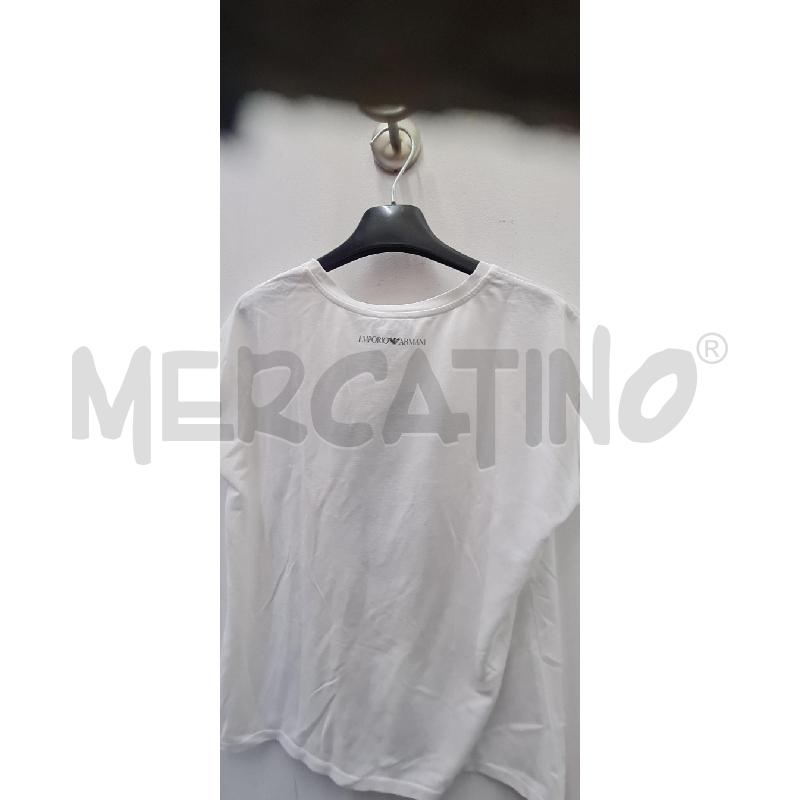 MAGLIA DONNA EMPORIO ARMANI BIANCA | Mercatino dell'Usato Perugia 2