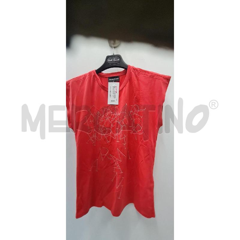 MAGLIA DONNA EMPORIO ARMANI ROSSA | Mercatino dell'Usato Perugia 1