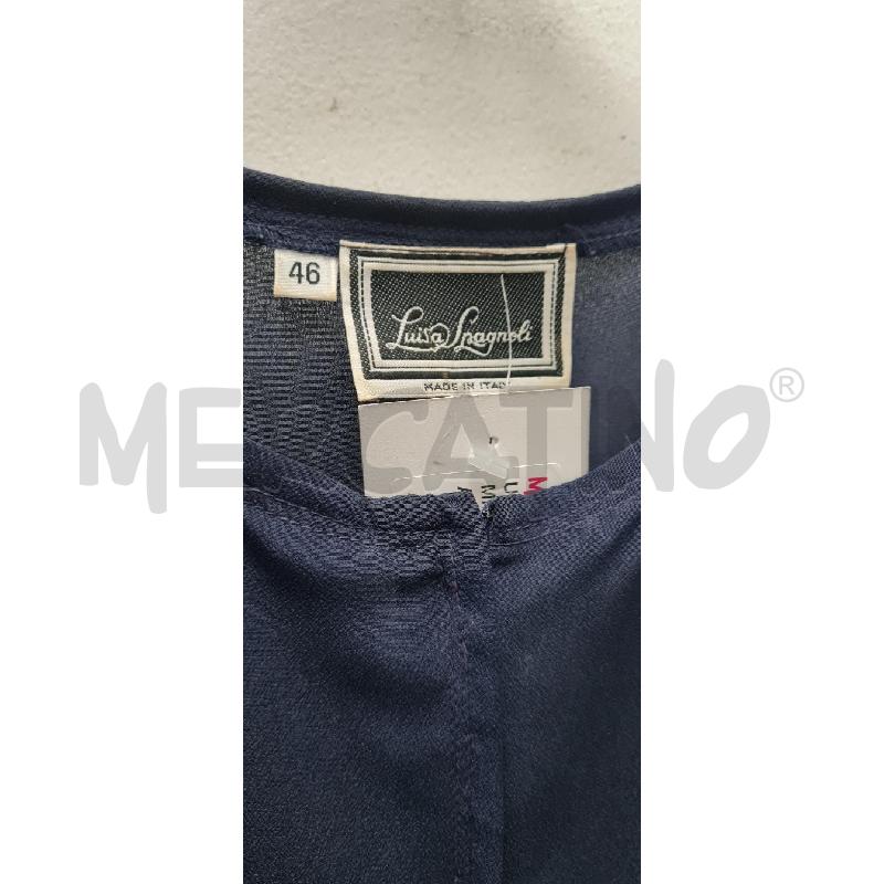 MAGLIA DONNA LUISA SPAGNOLI BLU | Mercatino dell'Usato Perugia 2