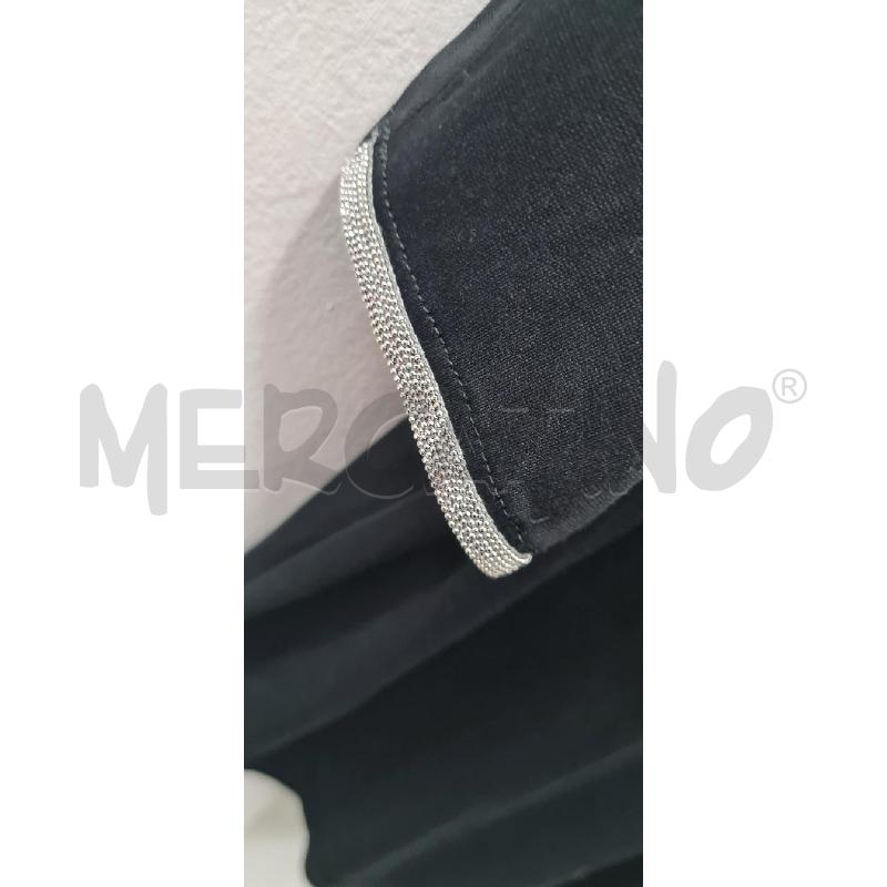 MAGLIA DONNA ROCCO RAGNI NERA  MONILI MANICA | Mercatino dell'Usato Perugia 3