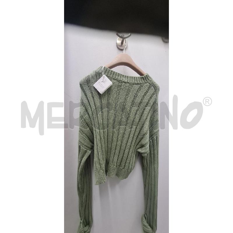 MAGLIONE DONNA BRUNELLO CUCINELLI VERDE | Mercatino dell'Usato Perugia 3
