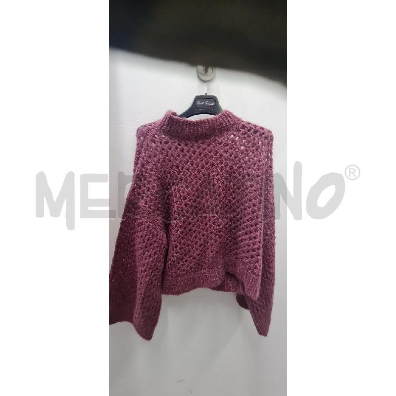 MAGLIONE DONNA BRUNELLO CUCINELLI VIOLA | Mercatino dell'Usato Perugia 1