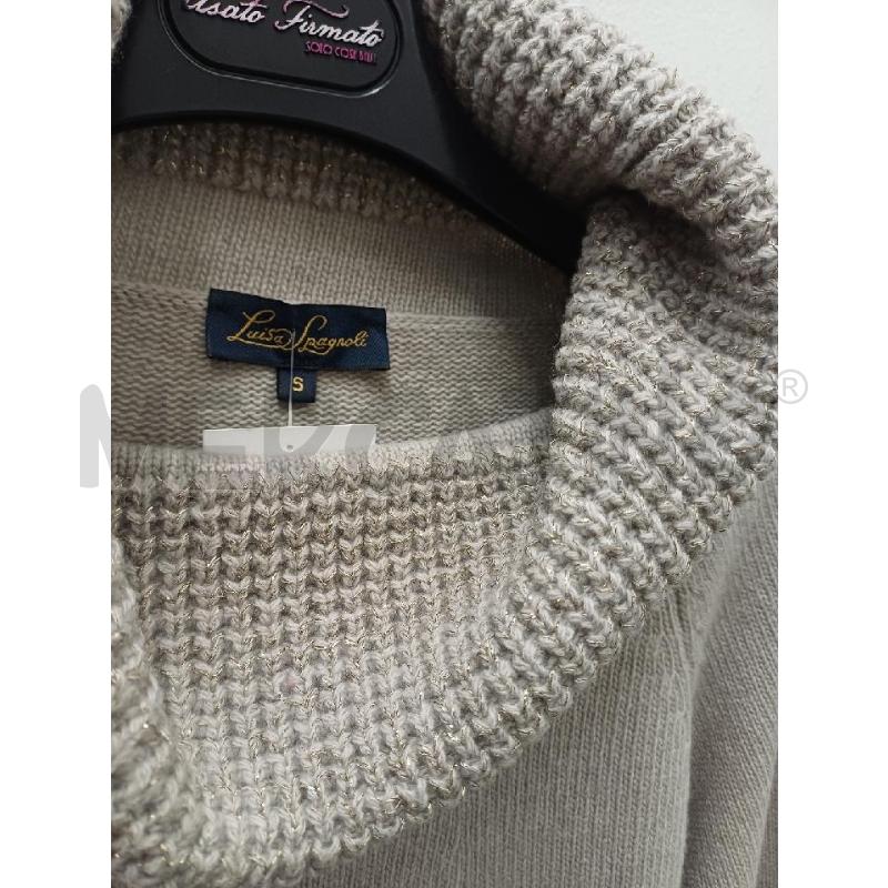 MAGLIONE DONNA LUISA SPAGNOLI GRIGIO | Mercatino dell'Usato Perugia 2