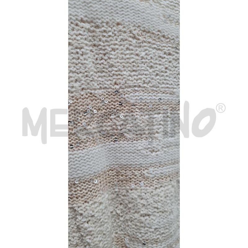 MAGLIONE DONNA ROCCO RAGNI BEIGE PALLETTS | Mercatino dell'Usato Perugia 4