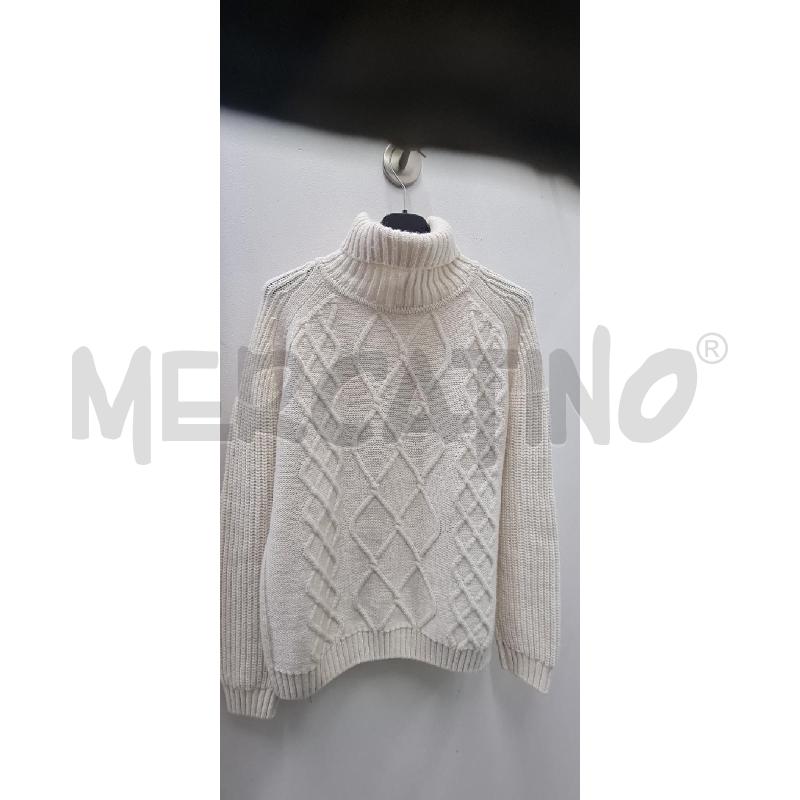 MAGLIONE UOMO LEMMI BIANCO  | Mercatino dell'Usato Perugia 1