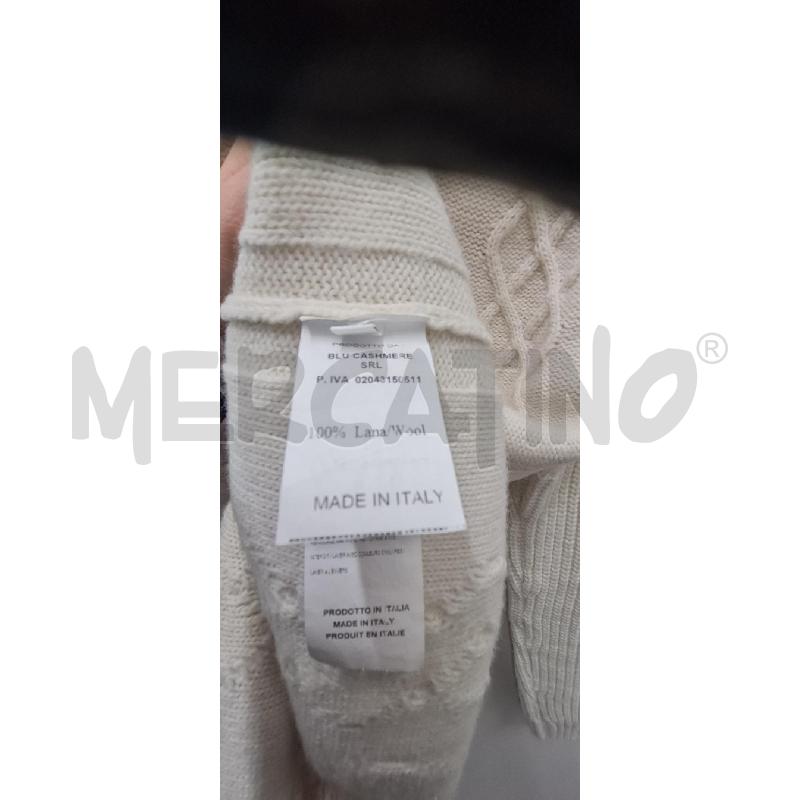 MAGLIONE UOMO LEMMI BIANCO  | Mercatino dell'Usato Perugia 3