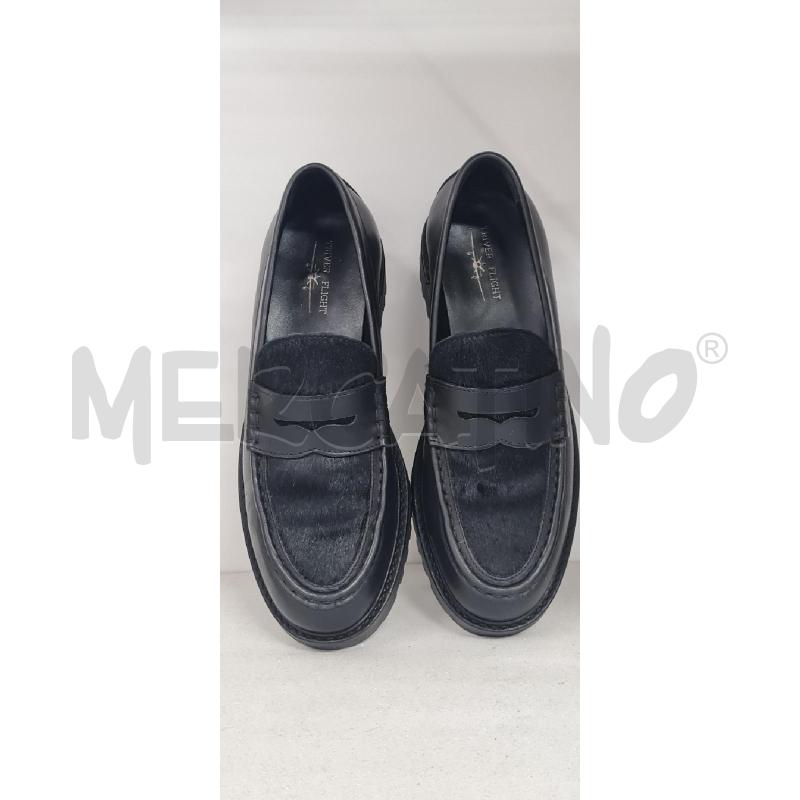 MOCASSINO DONNA TRIVER NERO | Mercatino dell'Usato Perugia 1