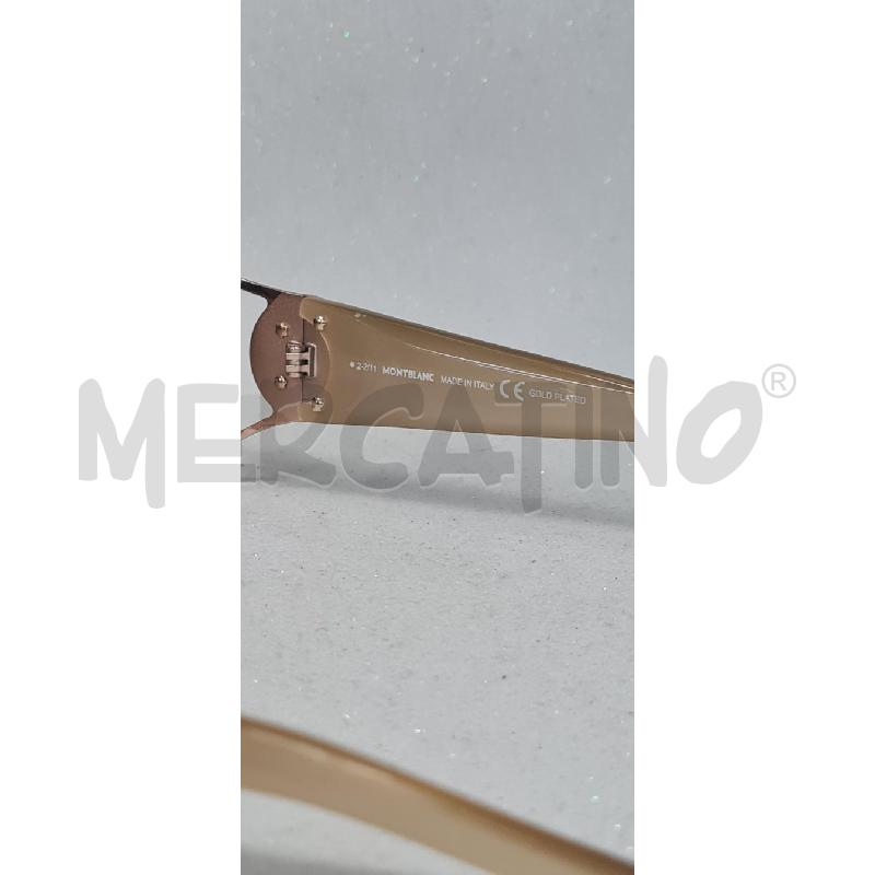 OCCHIALI DONNA MONTBLANC LENTE MARRONE | Mercatino dell'Usato Perugia 5