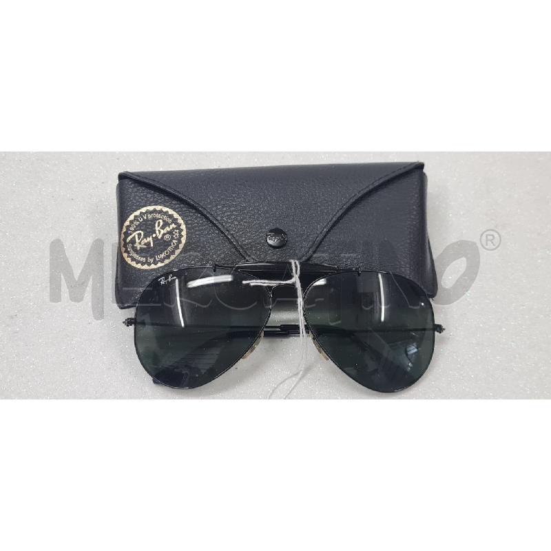 OCCHIALI RAY-BAN NERI | Mercatino dell'Usato Perugia 1