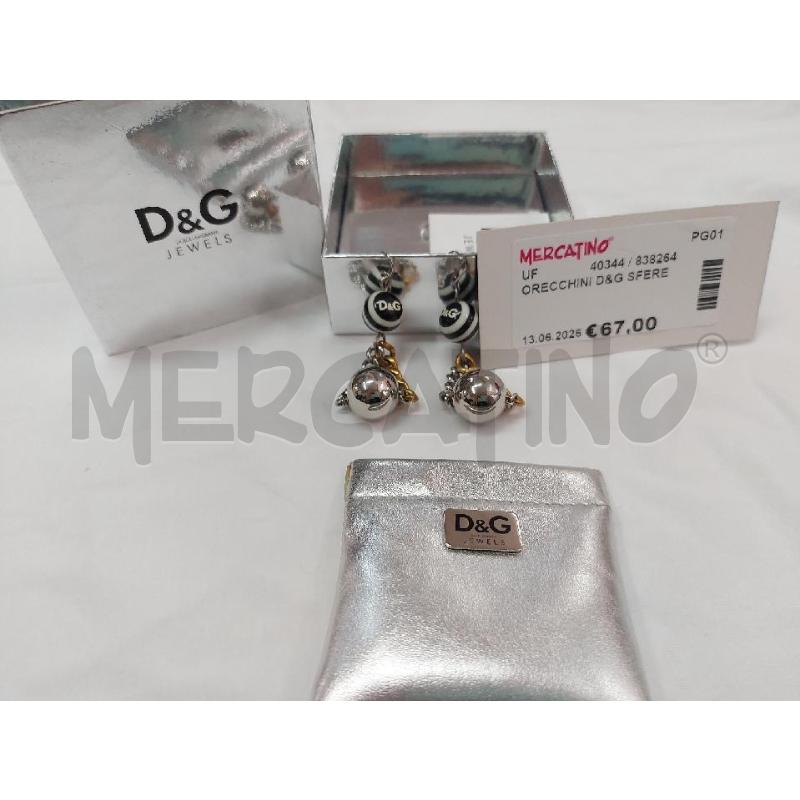 ORECCHINI D&G SFERE | Mercatino dell'Usato Perugia 1