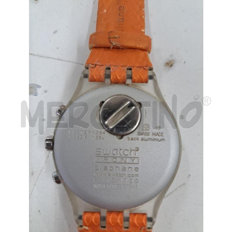 OROLOGIO SWATCH CRONO ARANCIONE*** | Mercatino dell'Usato Perugia 3