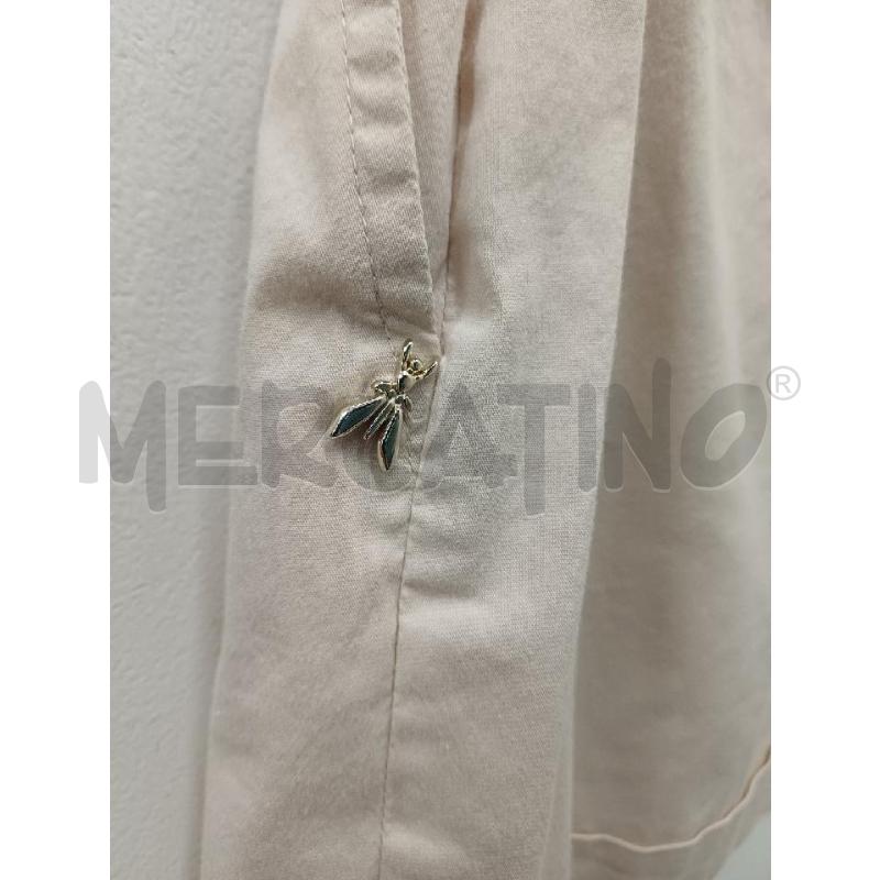 PANTALONCINO DONNA PATRIZIA PEPE BEIGE CINTURA | Mercatino dell'Usato Perugia 4