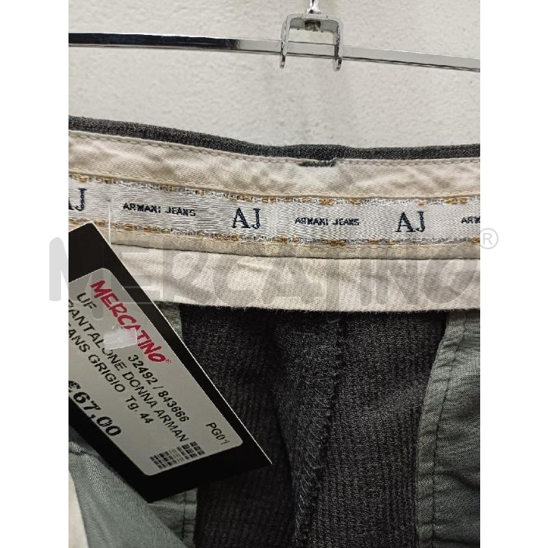 PANTALONE DONNA ARMANI JEANS GRIGIO | Mercatino dell'Usato Perugia 3