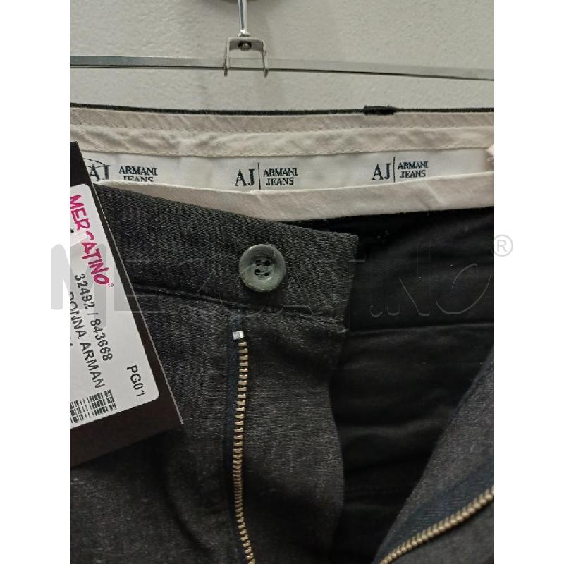 PANTALONE DONNA ARMANI JEANS NERO | Mercatino dell'Usato Perugia 4