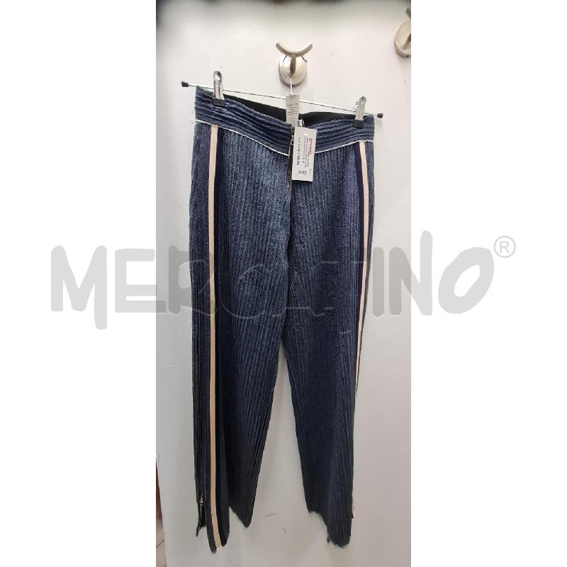 PANTALONE DONNA AVIU LAMINATO BLU | Mercatino dell'Usato Perugia 1