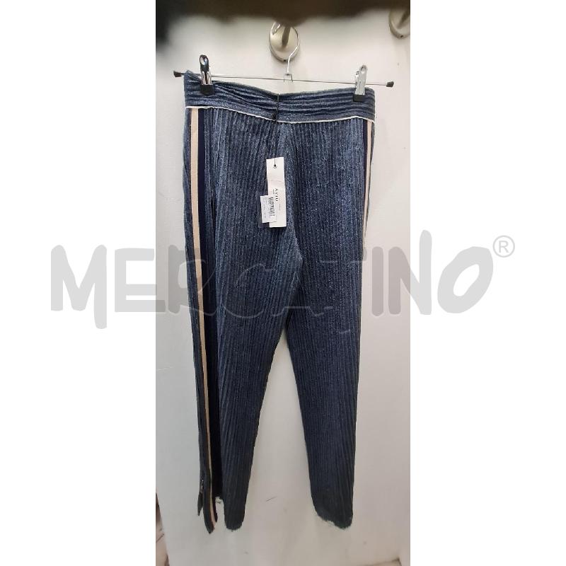 PANTALONE DONNA AVIU LAMINATO BLU | Mercatino dell'Usato Perugia 4