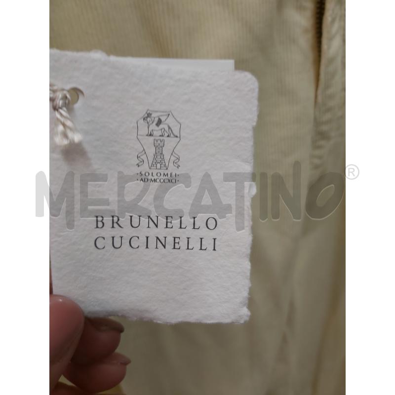PANTALONE DONNA BRUNELLO CUCINELLI GIALLO | Mercatino dell'Usato Perugia 3