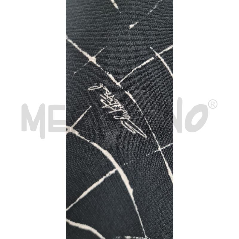 PANTALONE DONNA ELISABETTA FRANCHI NERI ROMBI BIANCHI | Mercatino dell'Usato Perugia 4