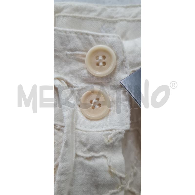 PANTALONE DONNA ETRO BIANCO RICAMI | Mercatino dell'Usato Perugia 3