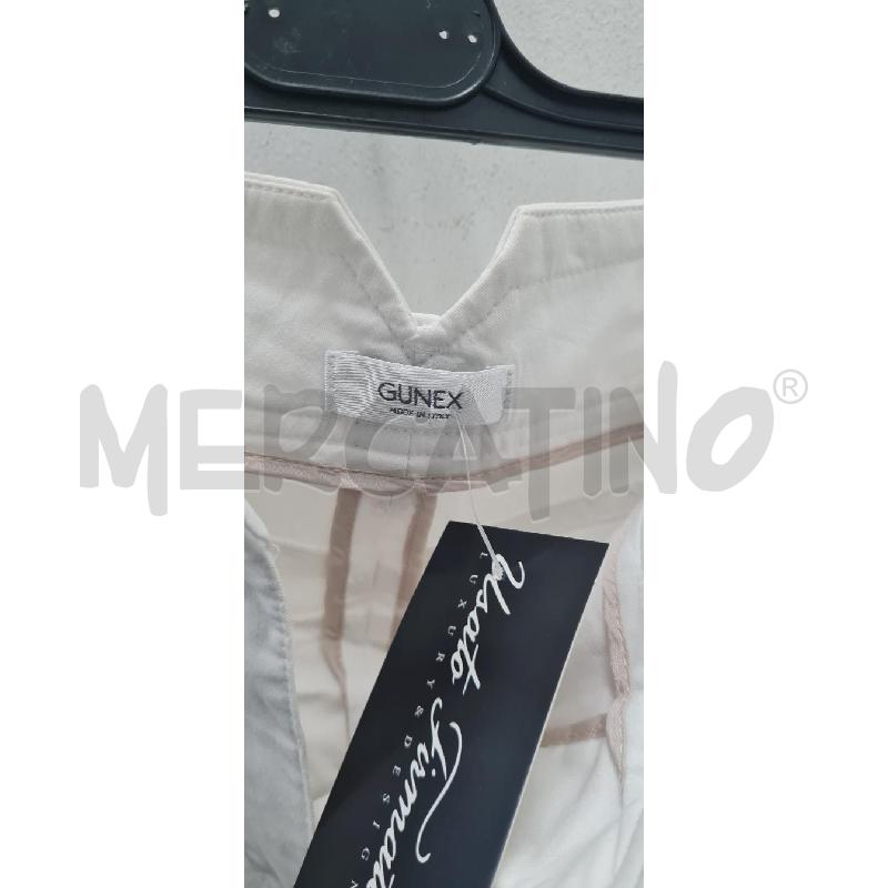 PANTALONE DONNA GUNEX BIANCHI | Mercatino dell'Usato Perugia 4