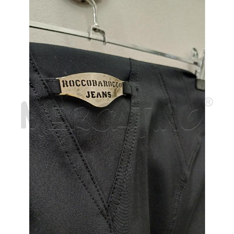 PANTALONE DONNA NERO ROCCOBAROCCO | Mercatino dell'Usato Perugia 5