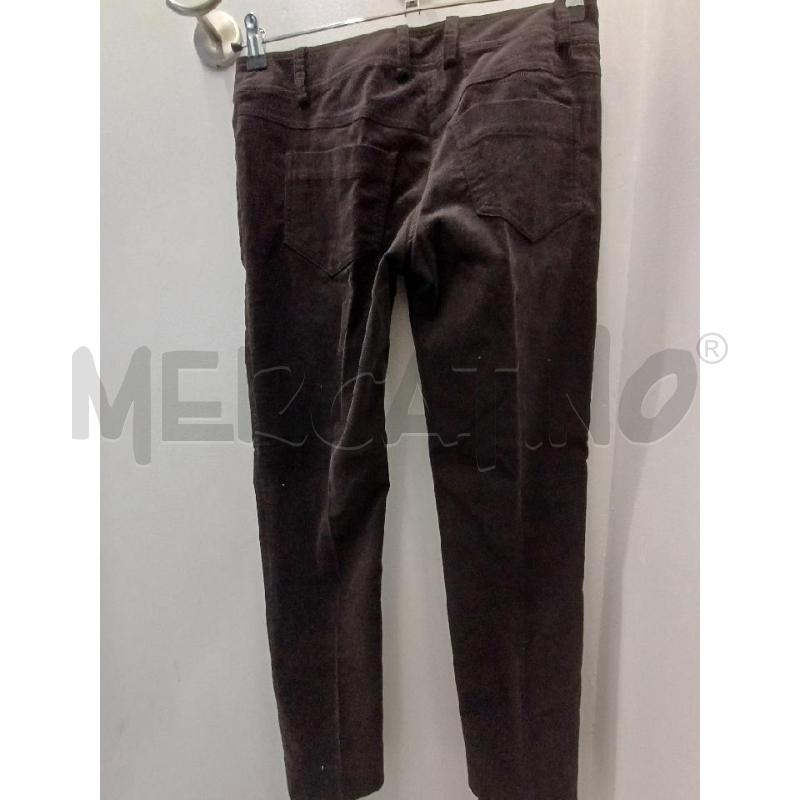 PANTALONE DONNA PENNYBLACK MARRONE VELLUTO | Mercatino dell'Usato Perugia 2