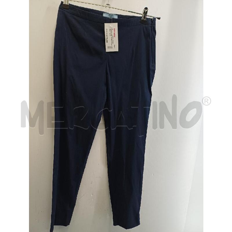 PANTALONE DONNA PRADA BLU | Mercatino dell'Usato Perugia 1