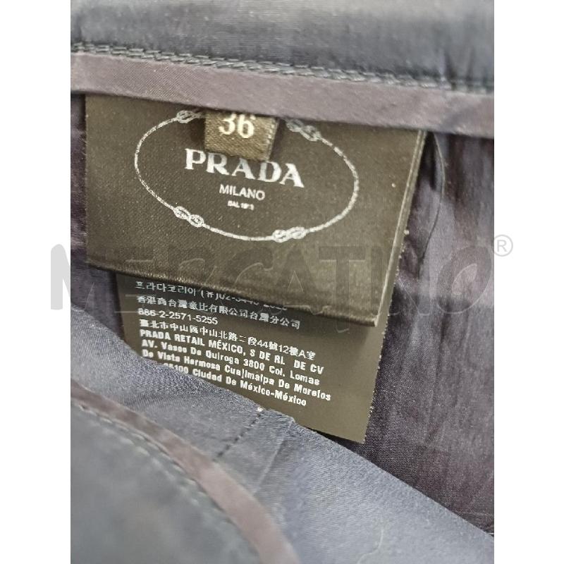 PANTALONE DONNA PRADA BLU | Mercatino dell'Usato Perugia 3