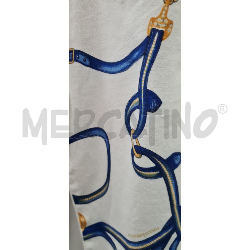 PANTALONE DONNA ROCCOBAROCCO BIANCHI  | Mercatino dell'Usato Perugia 3